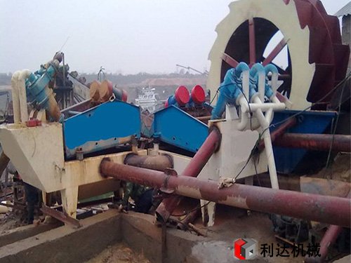 洗砂機生產(chǎn)現(xiàn)場